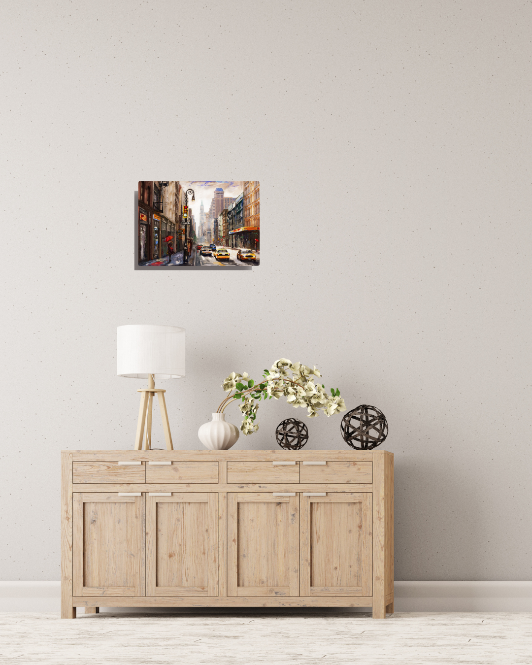 Rain, Taxis, and Yellow Light