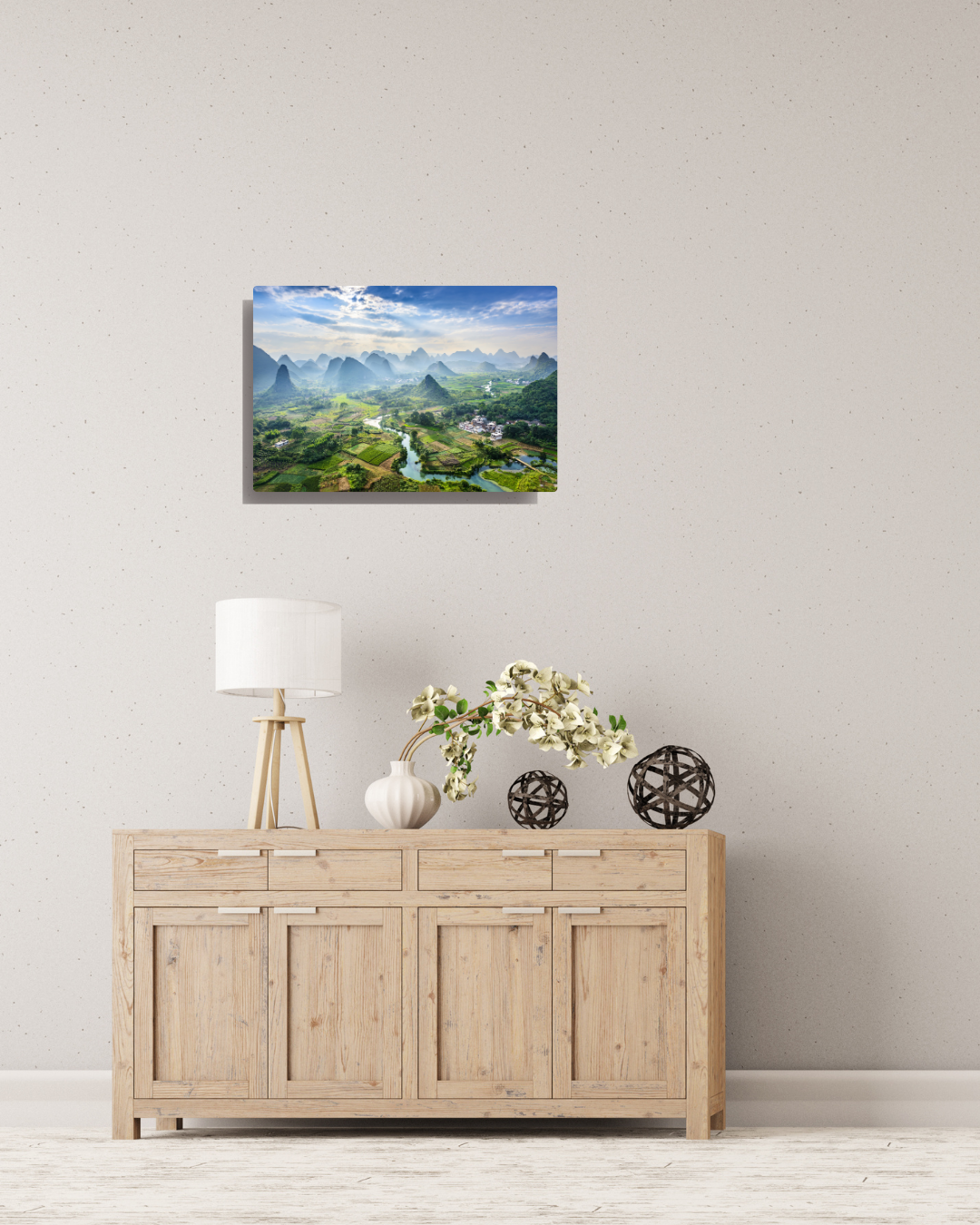 Serene Peaks and Valleys