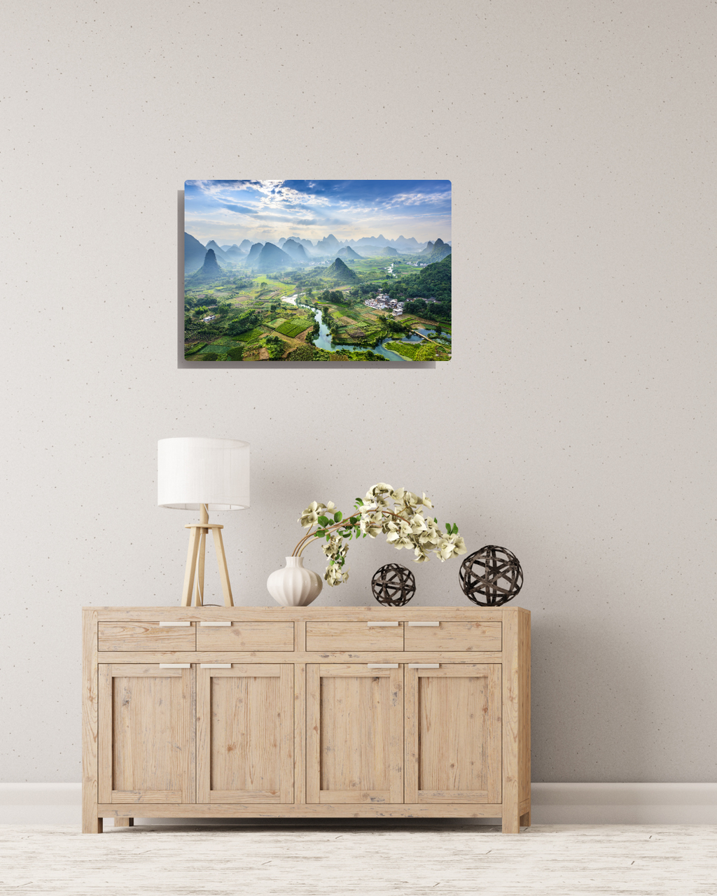 Serene Peaks and Valleys