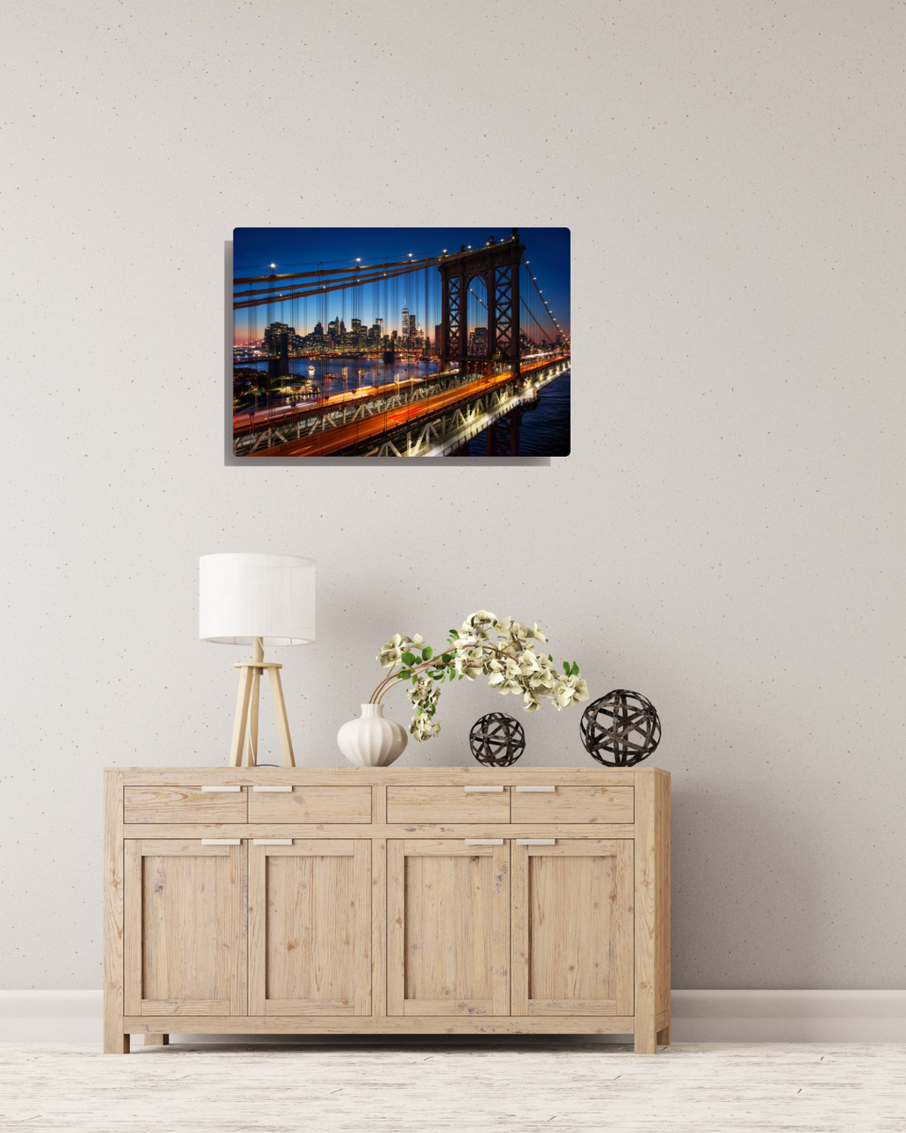 Threads of Light Over the City