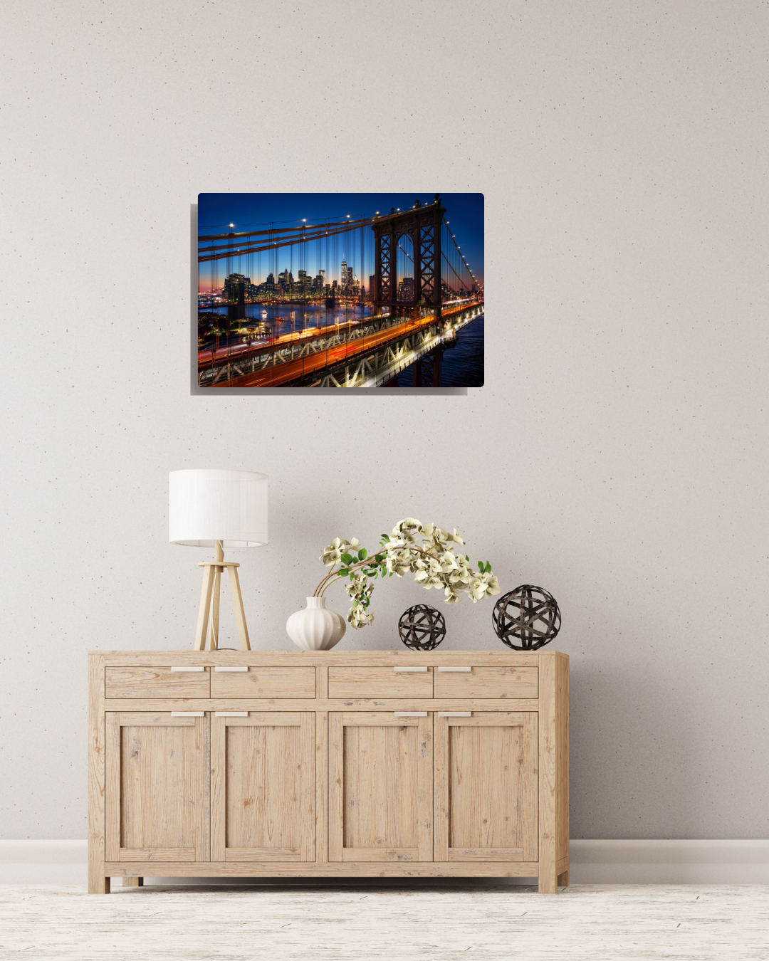 Threads of Light Over the City