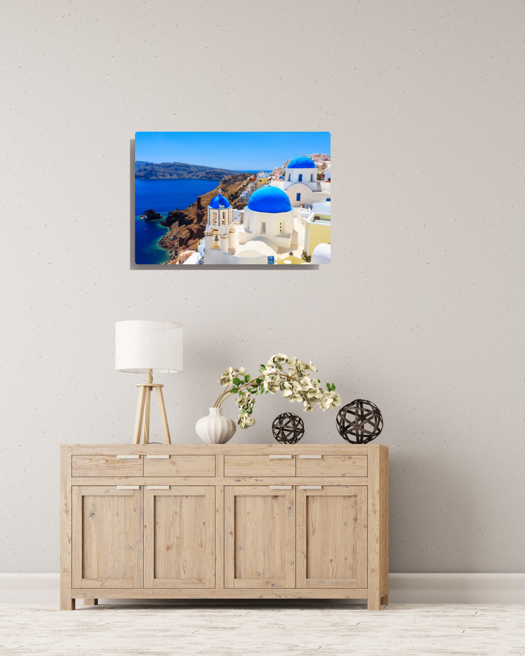 Azure Dreams of Santorini