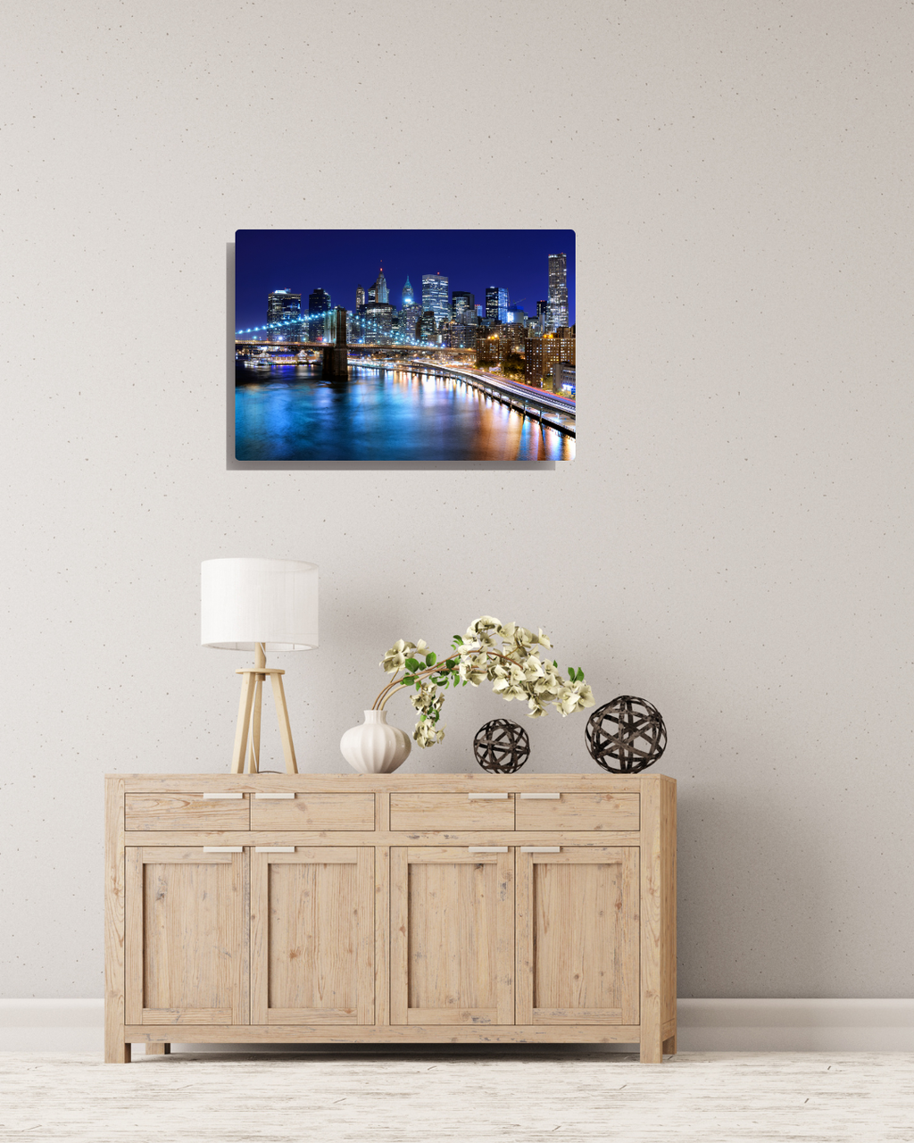 The Blue Hour Beyond the Shoreline