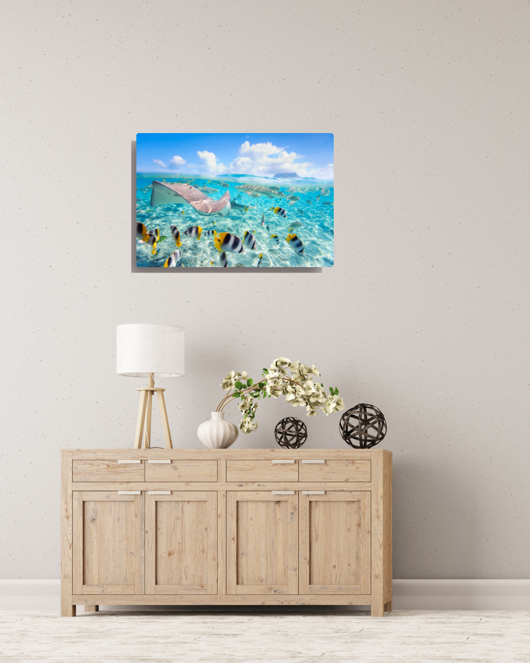 Aqua Dreams Beneath the Sun