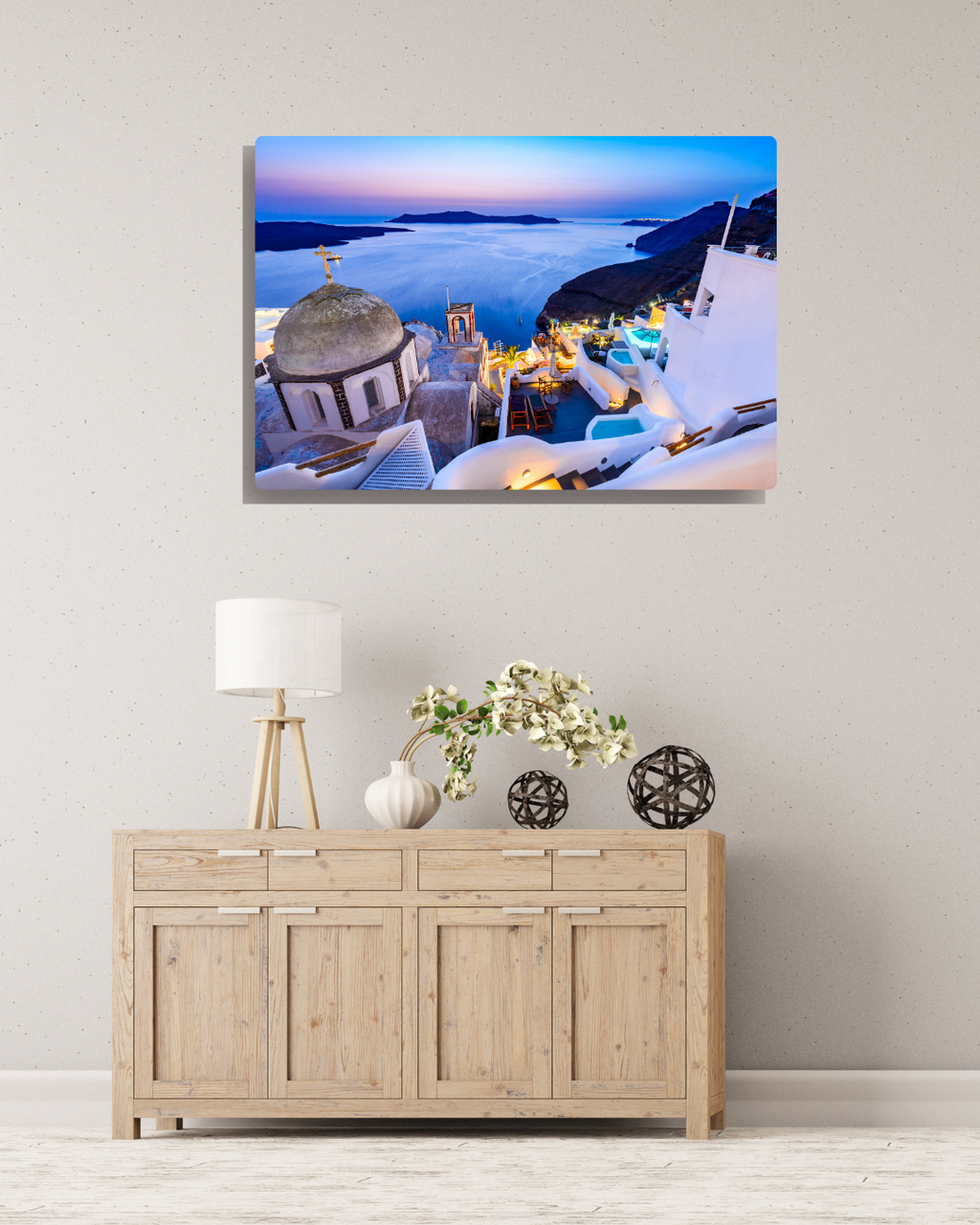 Blue Hour Over the Aegean