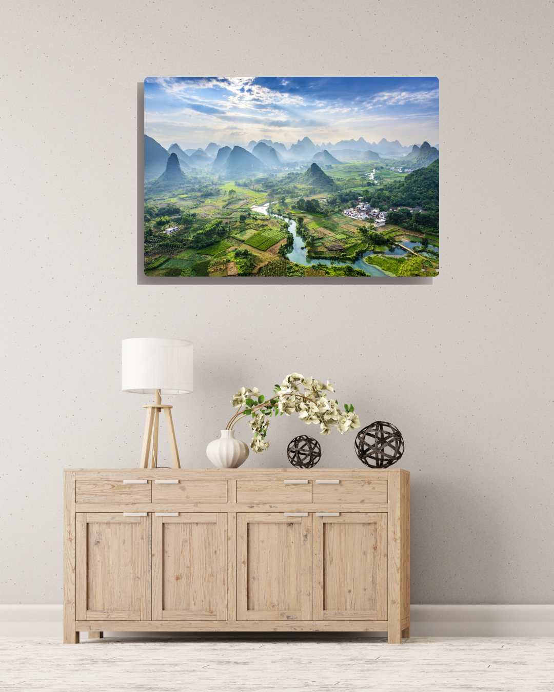 Serene Peaks and Valleys