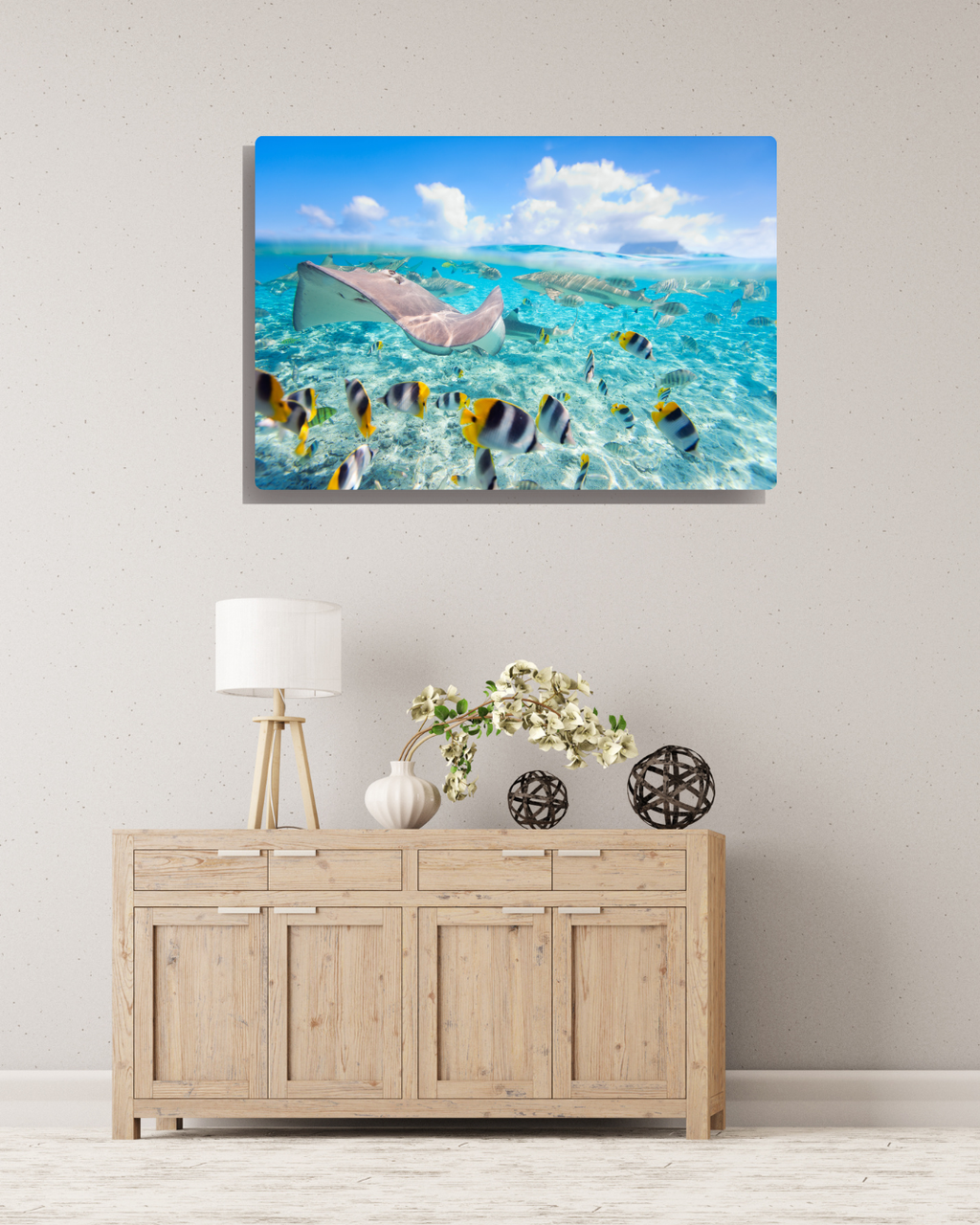 Aqua Dreams Beneath the Sun