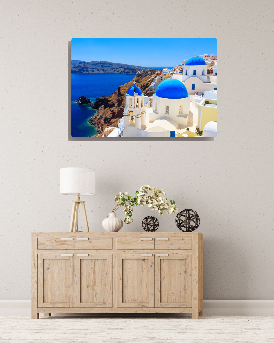 Azure Dreams of Santorini