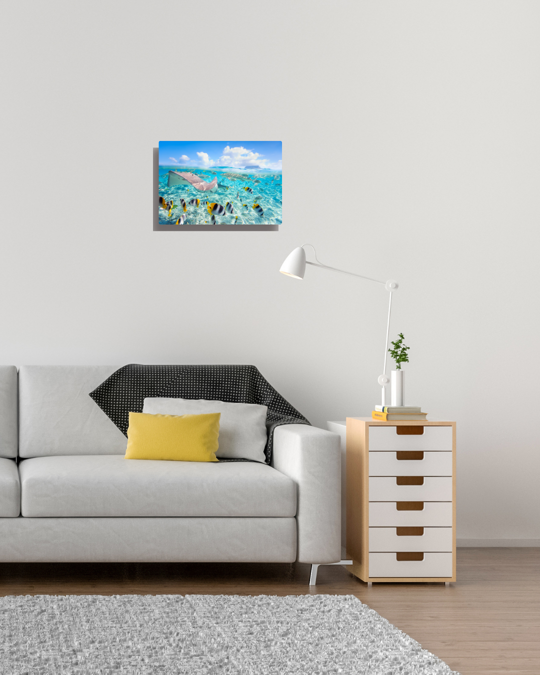 Aqua Dreams Beneath the Sun