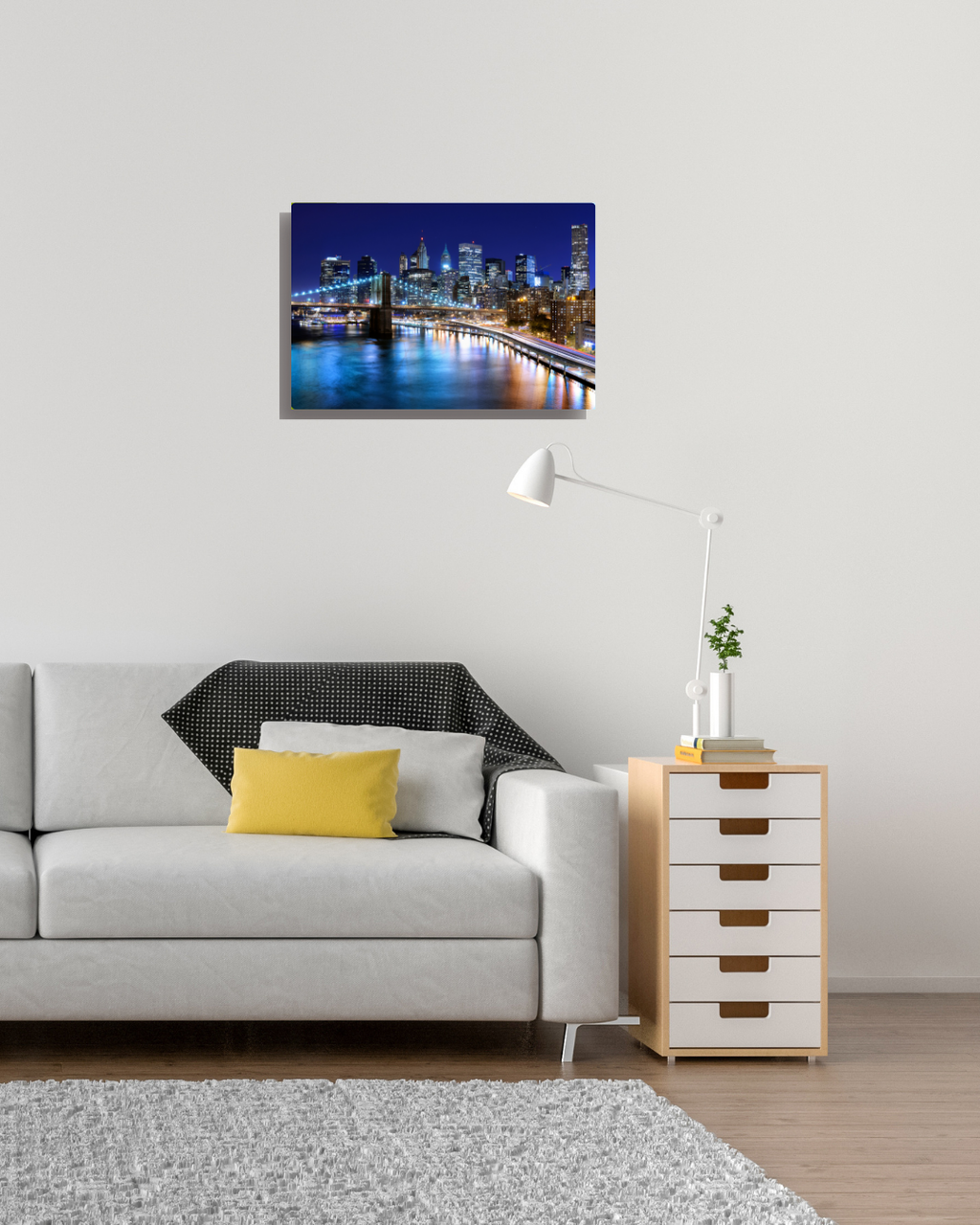 The Blue Hour Beyond the Shoreline