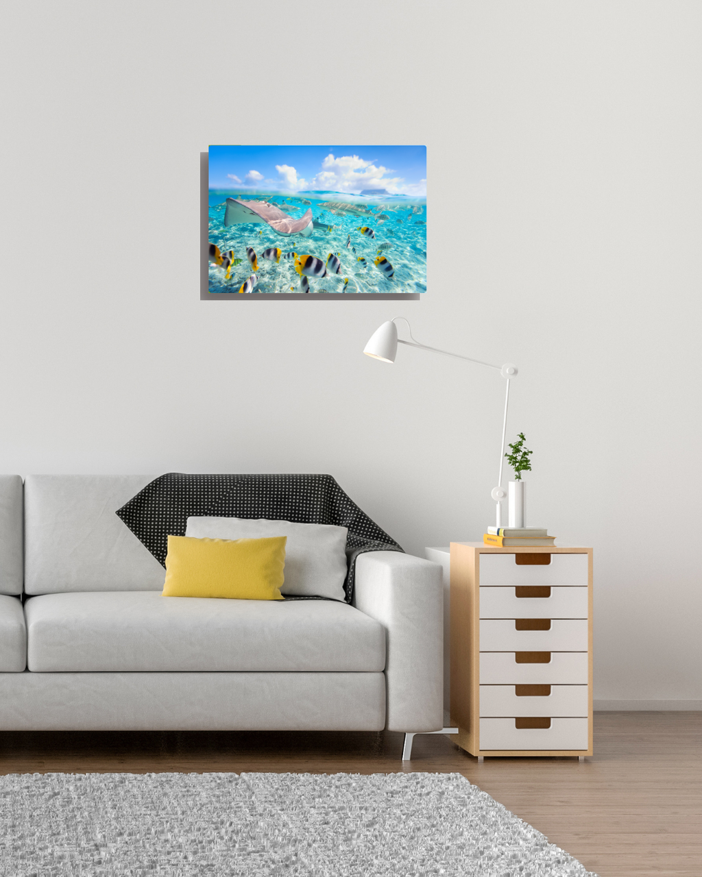 Aqua Dreams Beneath the Sun