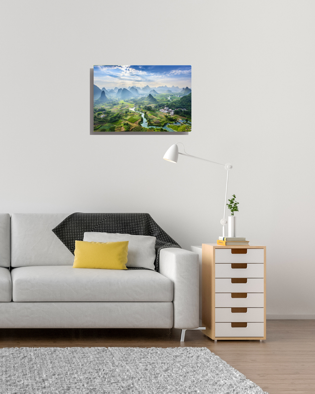 Serene Peaks and Valleys
