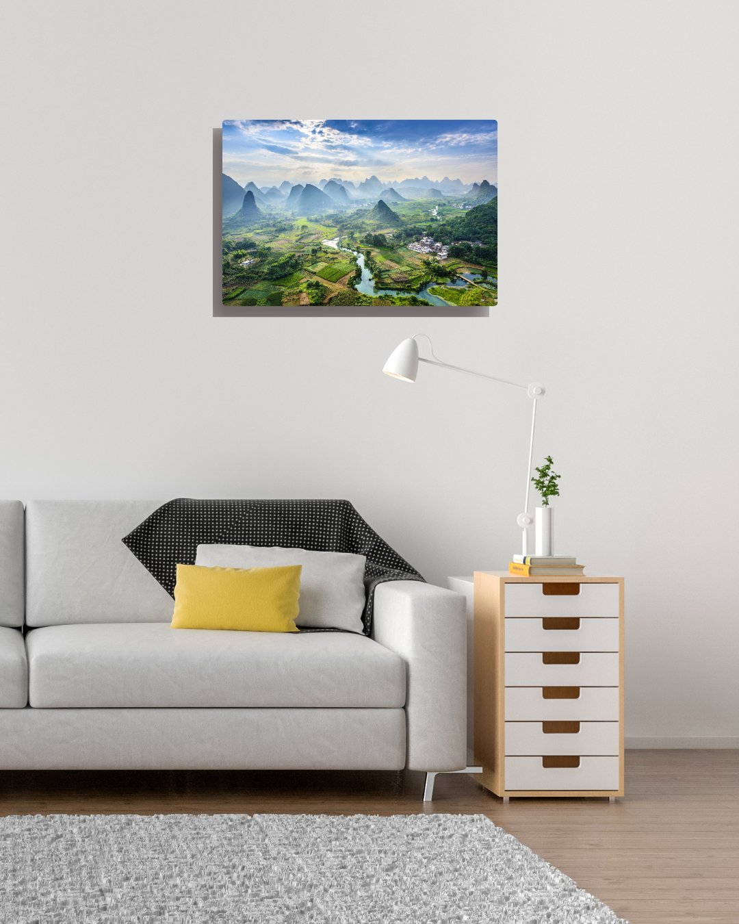 Serene Peaks and Valleys