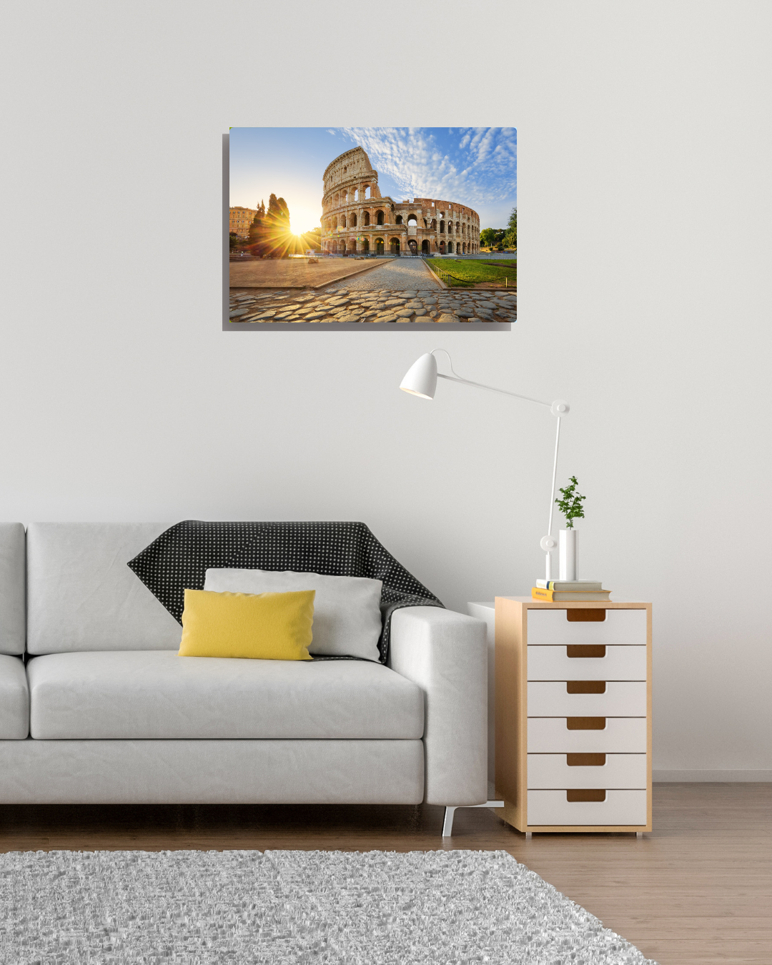 Timeless Glory: The Colosseum at Sunrise