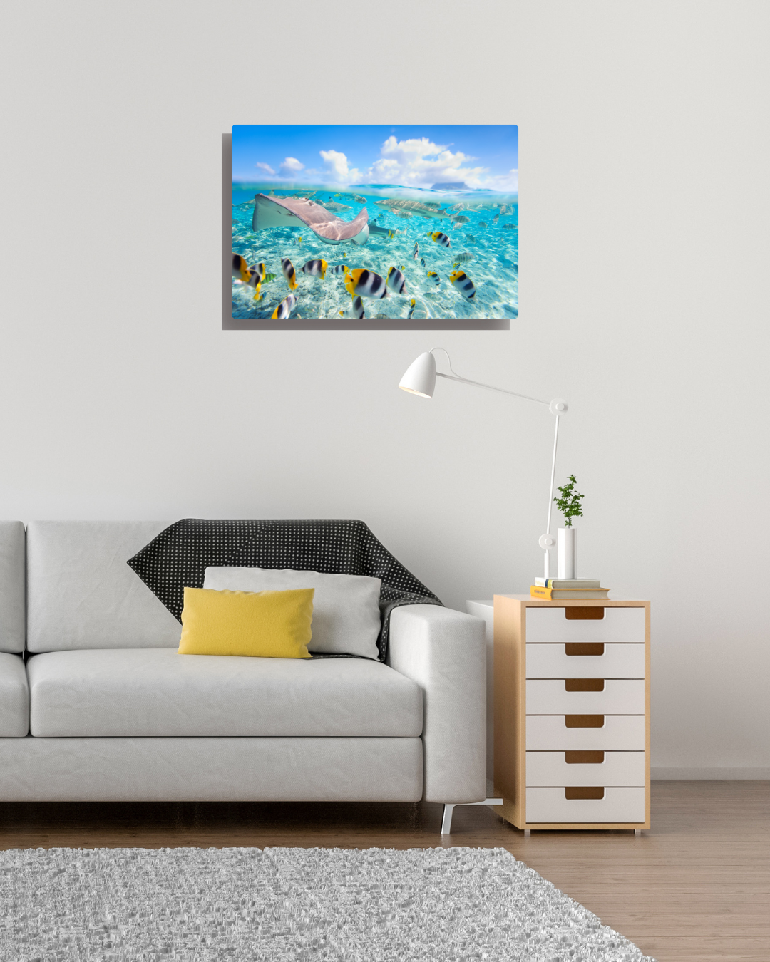 Aqua Dreams Beneath the Sun