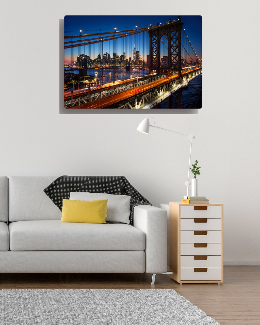 Threads of Light Over the City