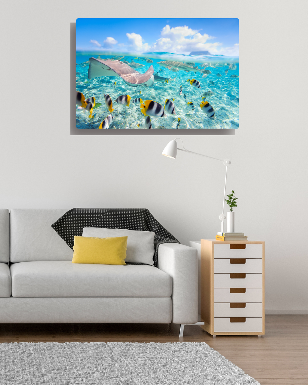 Aqua Dreams Beneath the Sun