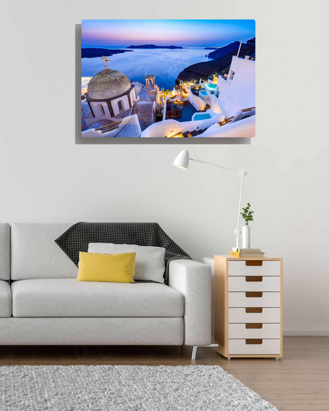 Blue Hour Over the Aegean