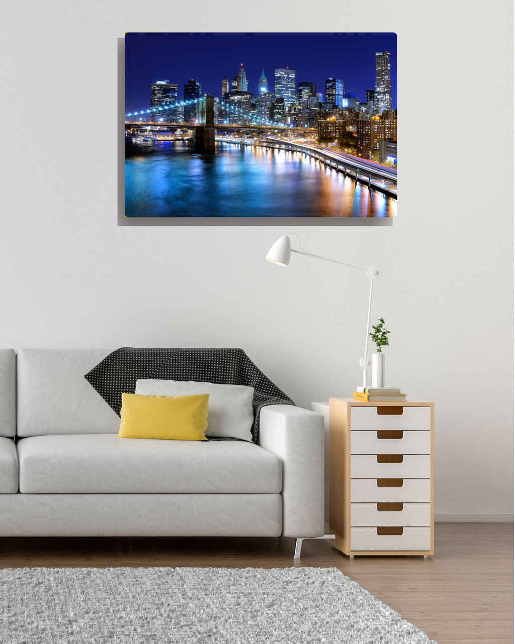 The Blue Hour Beyond the Shoreline