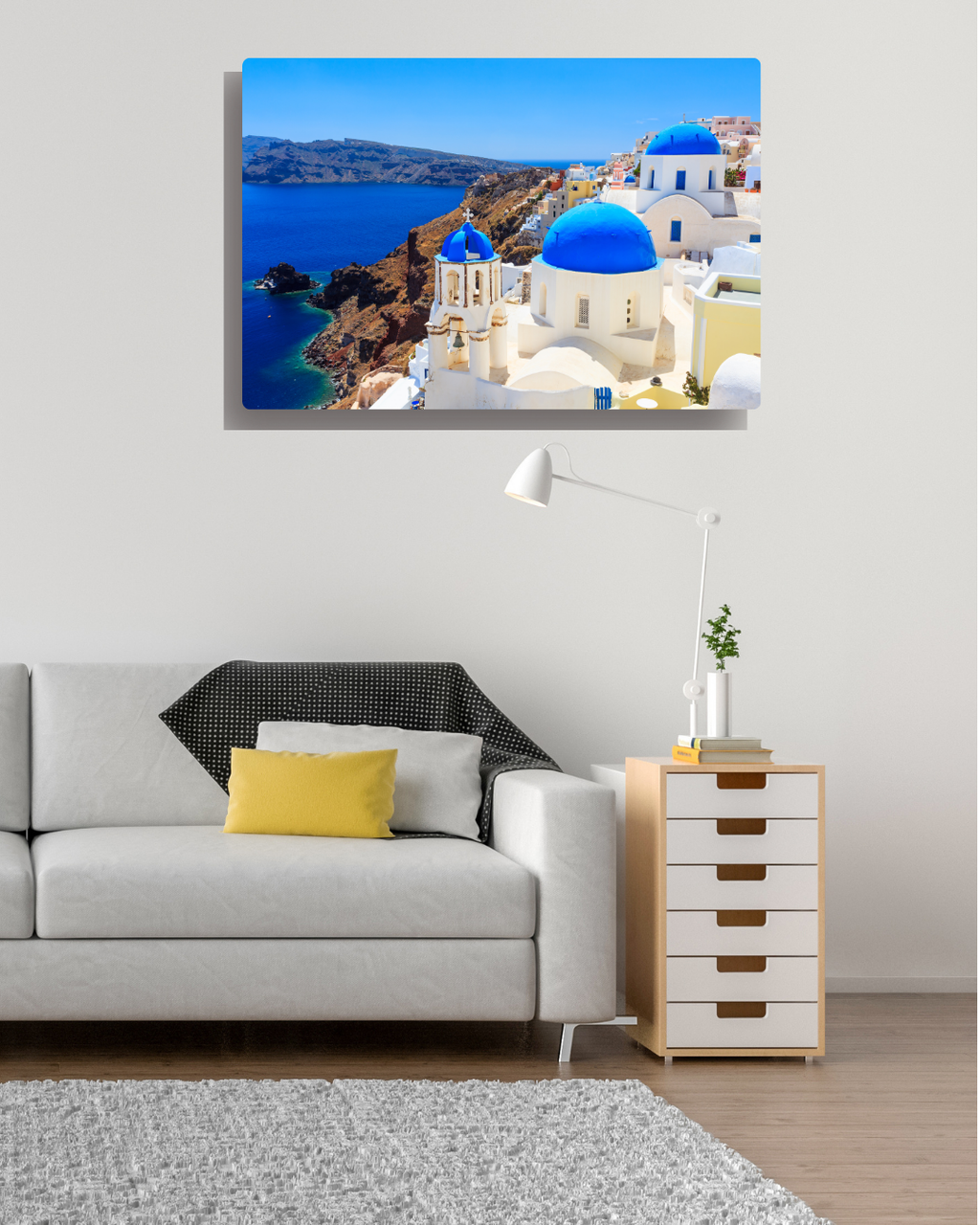 Azure Dreams of Santorini