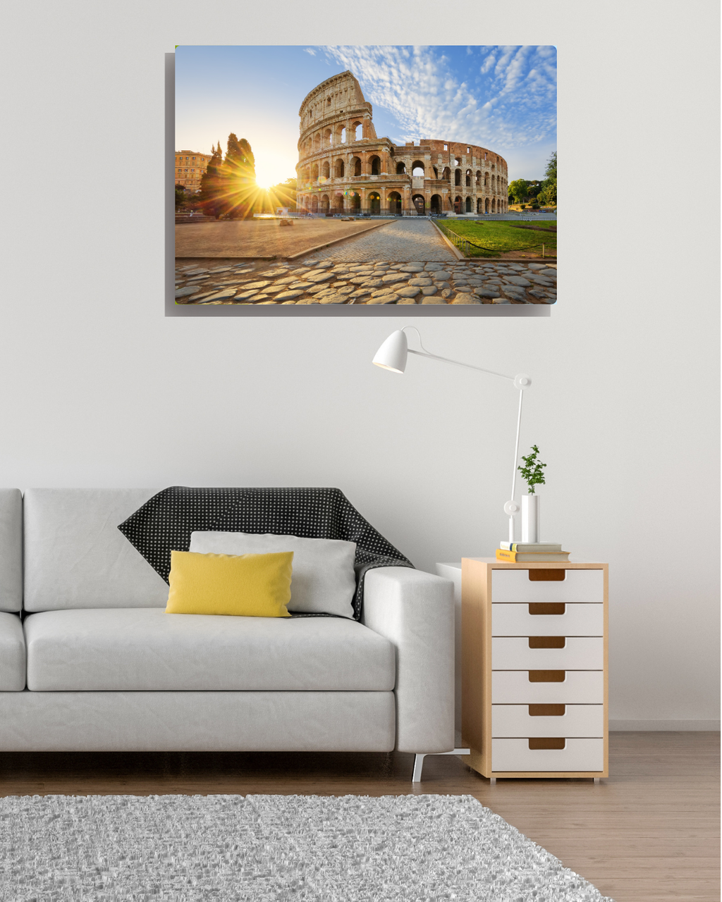 Timeless Glory: The Colosseum at Sunrise