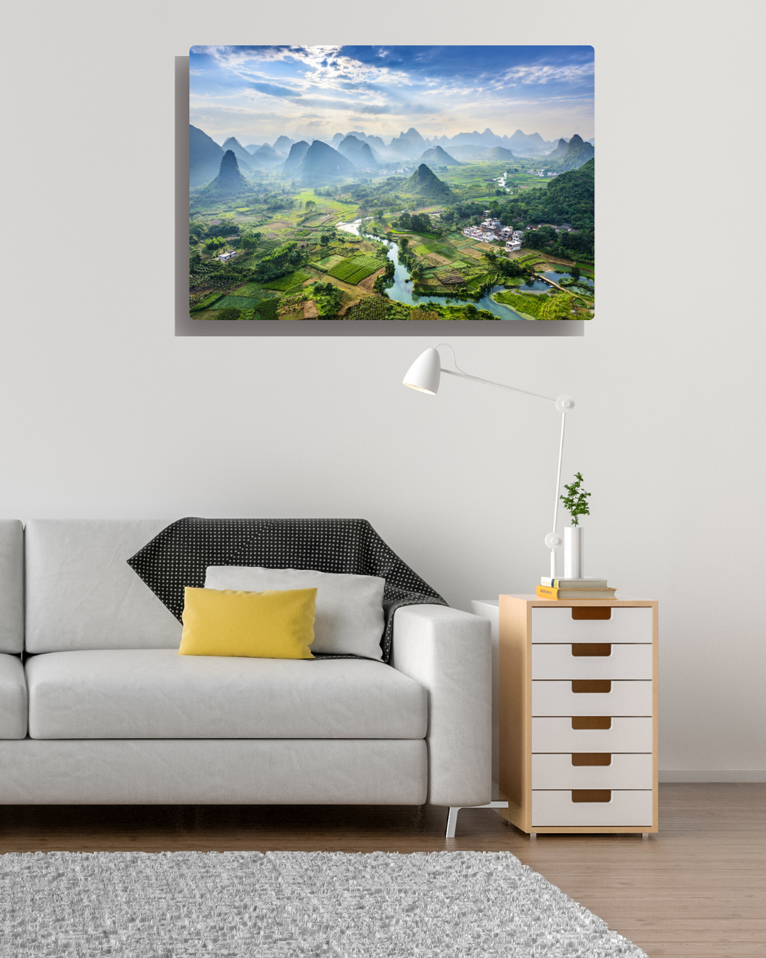 Serene Peaks and Valleys