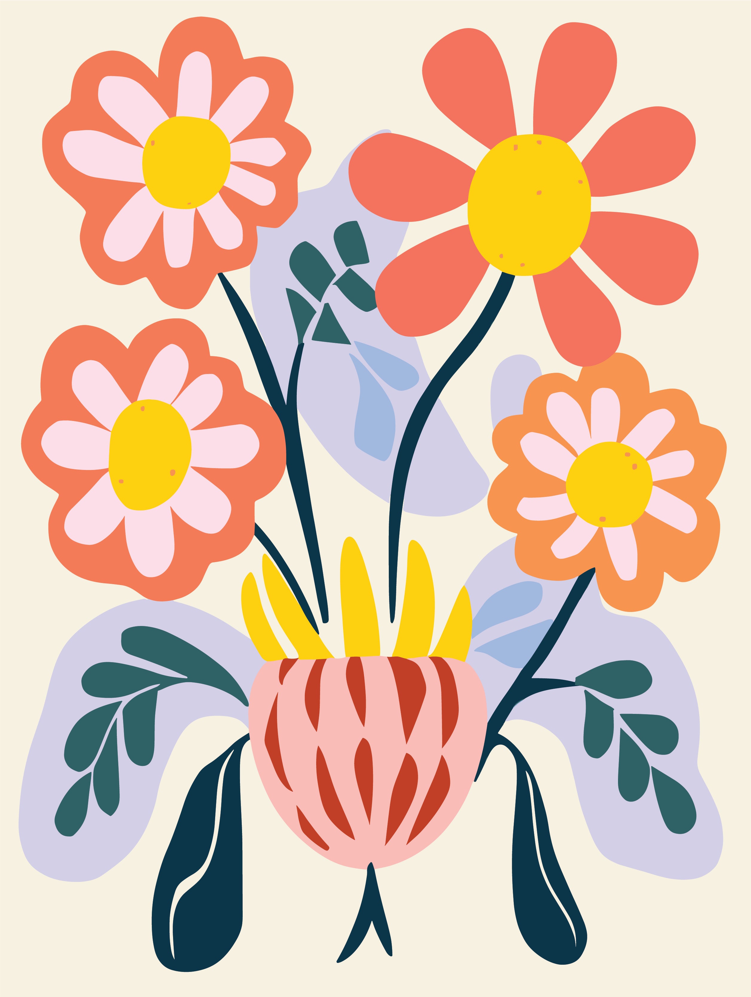 Mod Garden: Bold Botanical Metal Wall Art