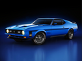 An Icon in Blue