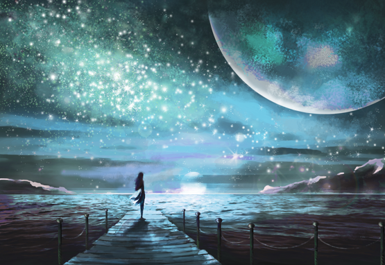 Between Tides and Stars