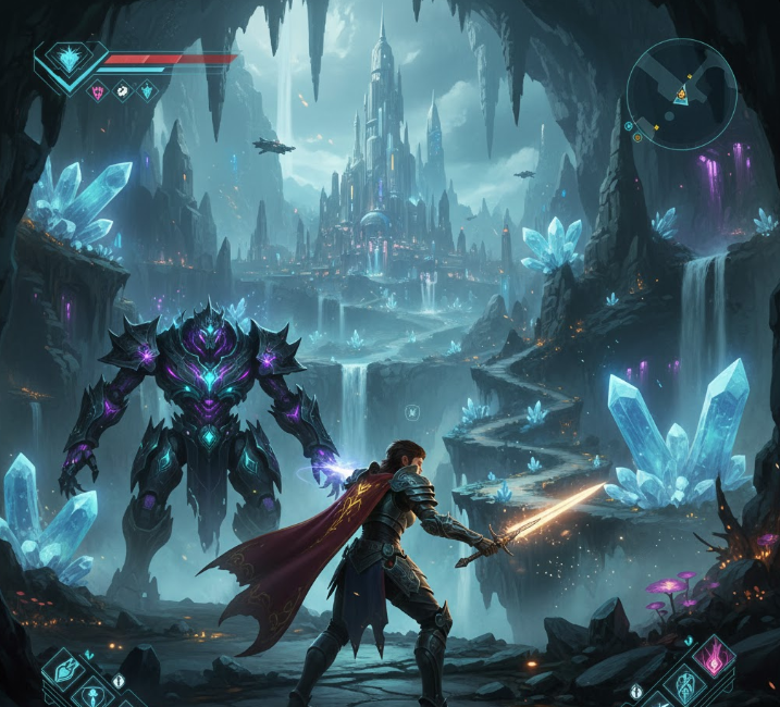 Light Against the Crystal Dark