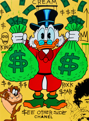Cash Rules Everything: The Scrooge Pop Art Manifesto