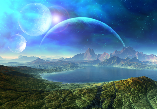 Under Alien Moons