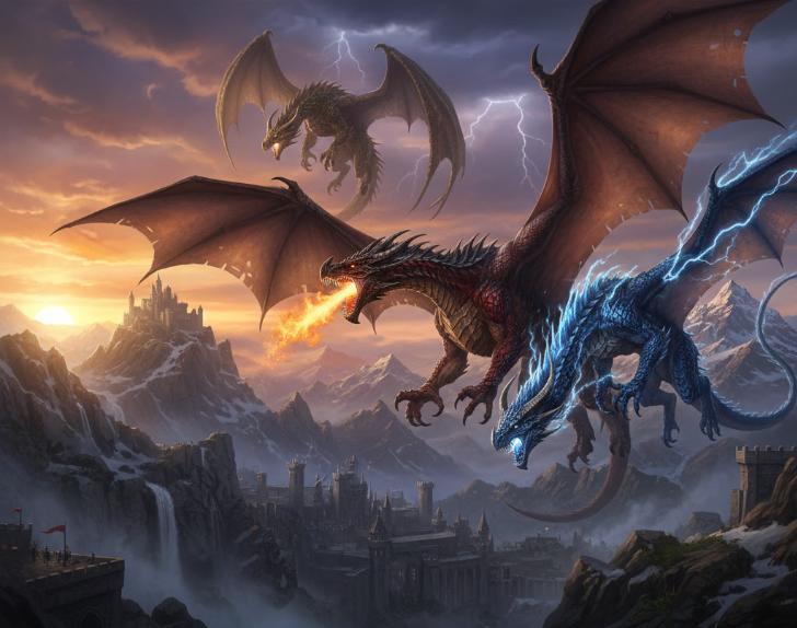 Clash of Fire and Storm