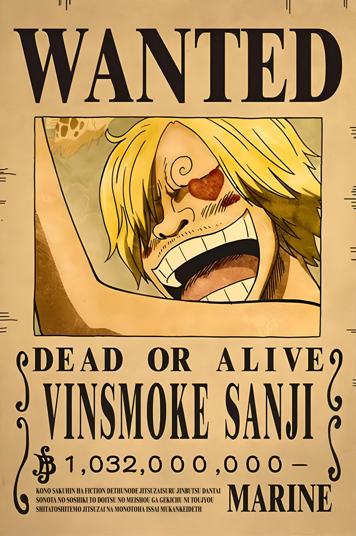 Vinsmoke Sanji: The Straw Hat Cook
