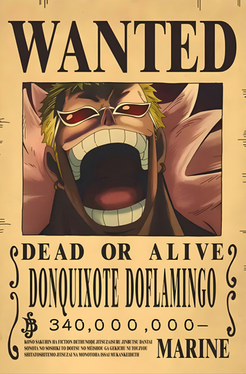 Donquixote Doflamingo: The King of Dressrosa
