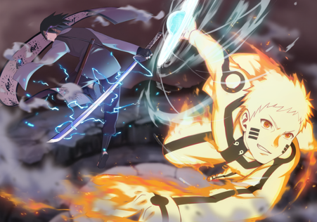 Clash of Fates: Naruto &amp; Sasuke