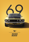 The Boss of the Track: '69 Mustang 302