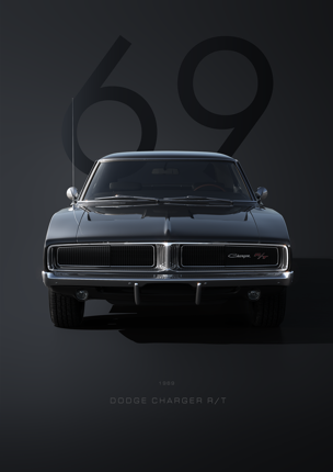 The Black Ghost: '69 Dodge Charger R/T