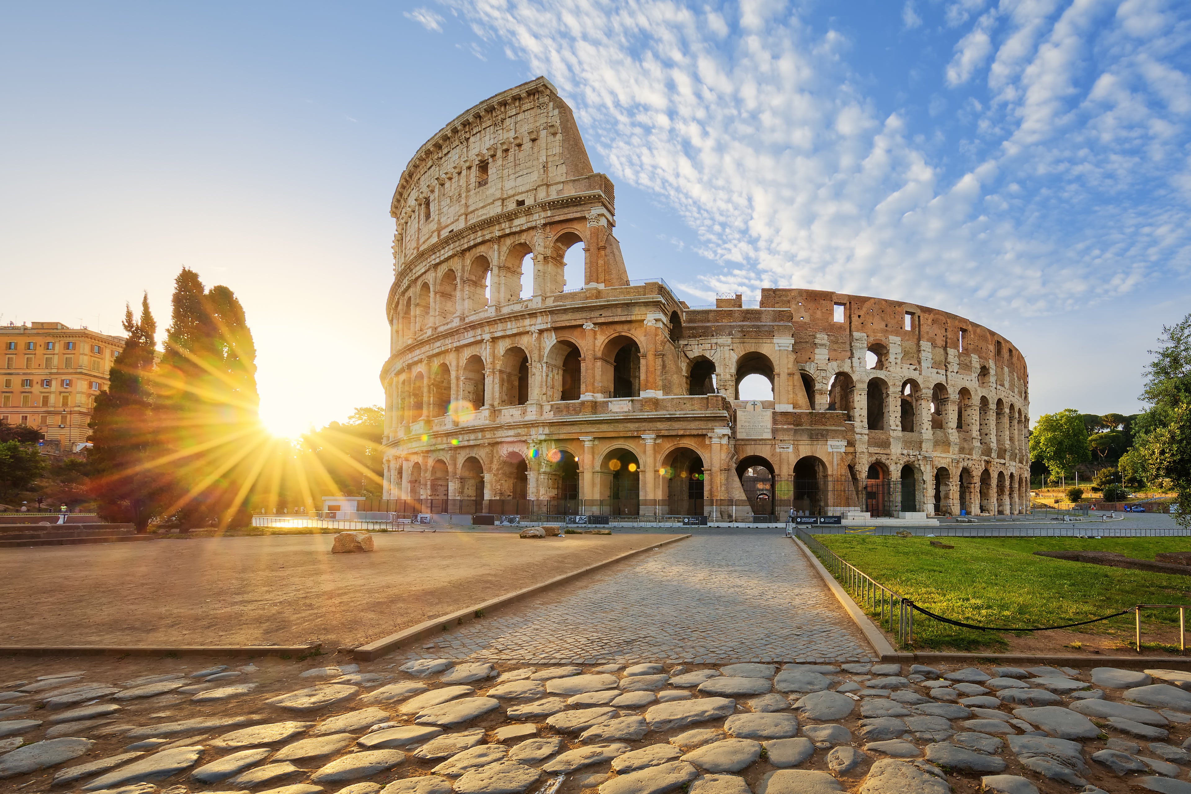 Timeless Glory: The Colosseum at Sunrise
